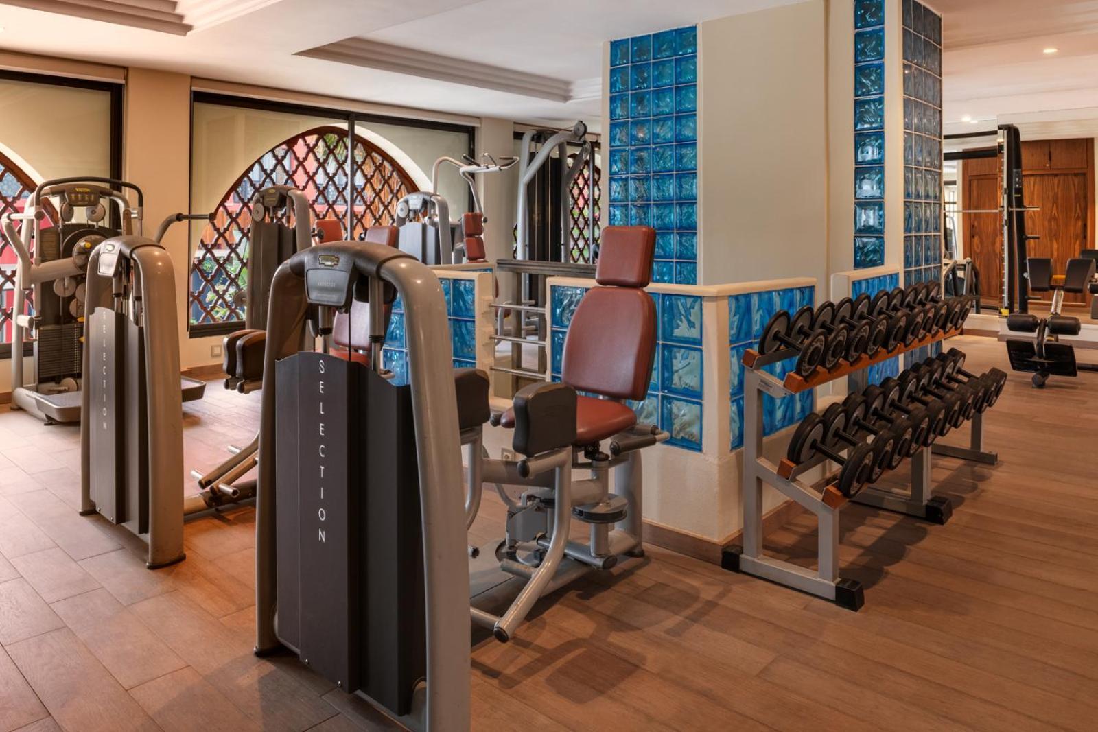 Hivernage Hotel & Spa Marrakesh Eksteriør bilde The gym at the hotel