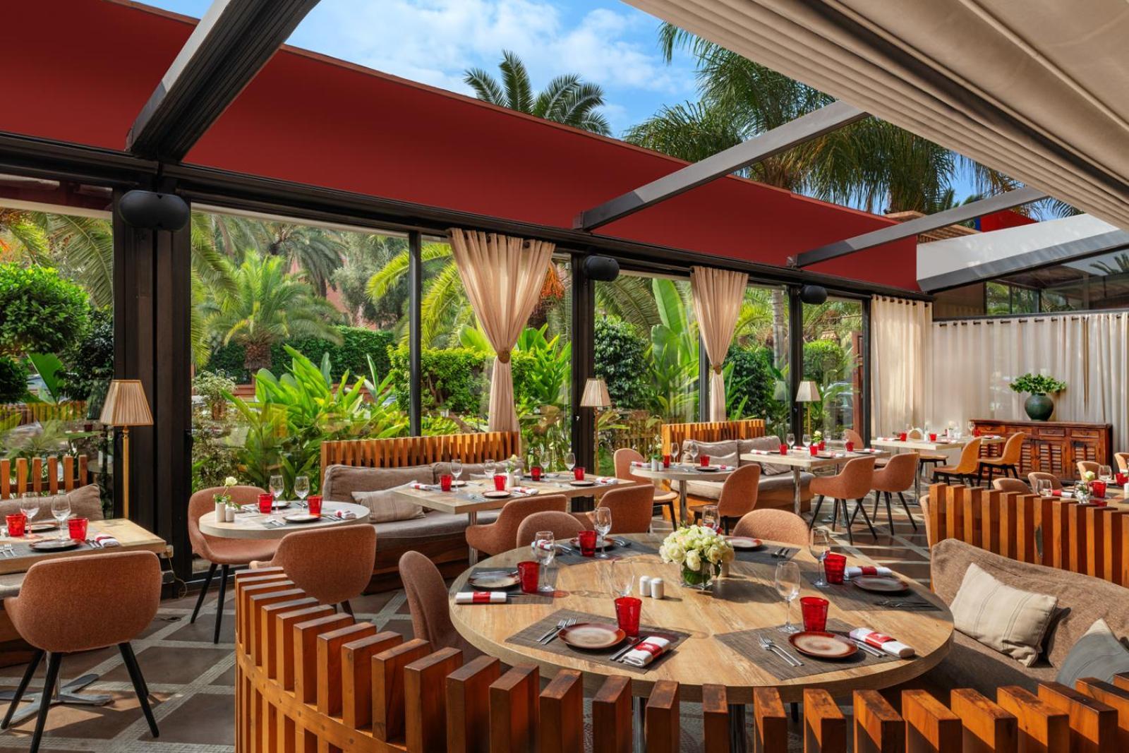 Hivernage Hotel & Spa Marrakesh Eksteriør bilde The Deck