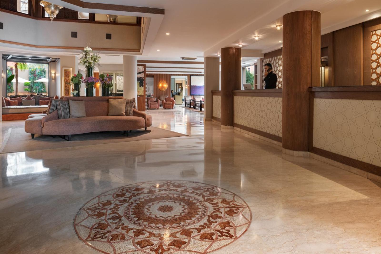 Hivernage Hotel & Spa Marrakesh Eksteriør bilde Lobby