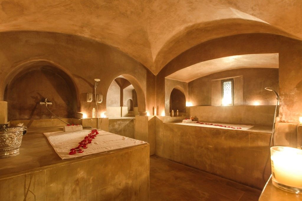 Hivernage Hotel & Spa Marrakesh Eksteriør bilde A hammam in Marrakech, Morocco
