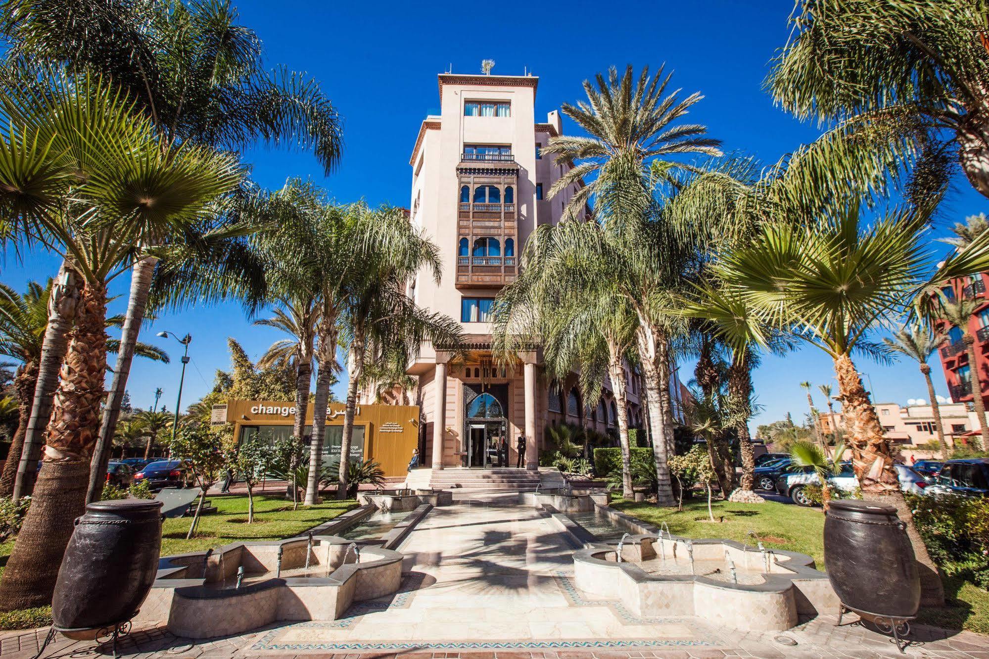 Hivernage Hotel & Spa Marrakesh Eksteriør bilde The main entrance of the hotel