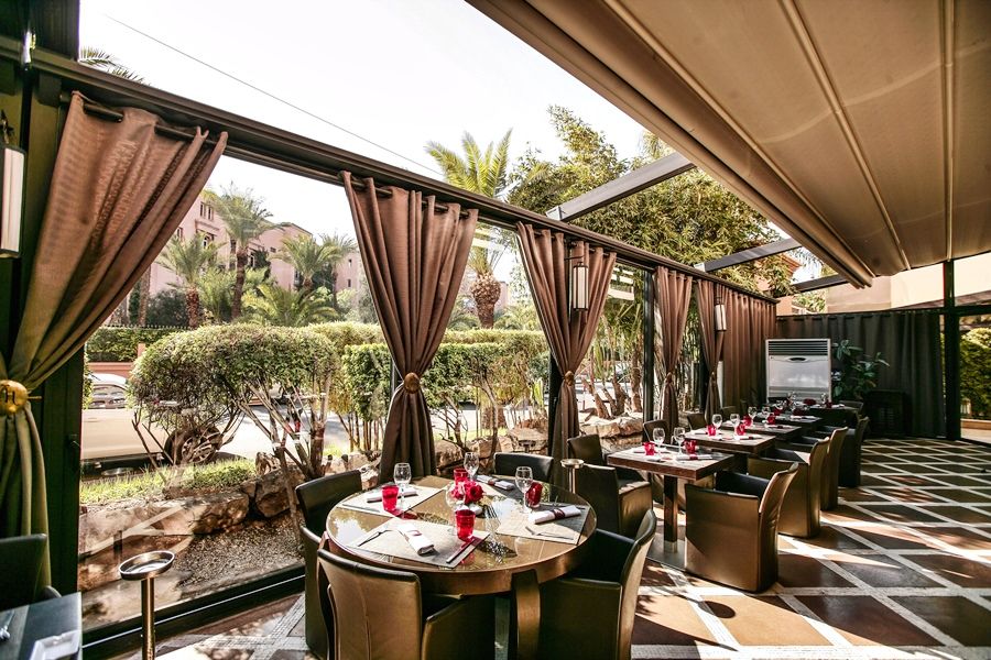 Hivernage Hotel & Spa Marrakesh Eksteriør bilde The Terrace